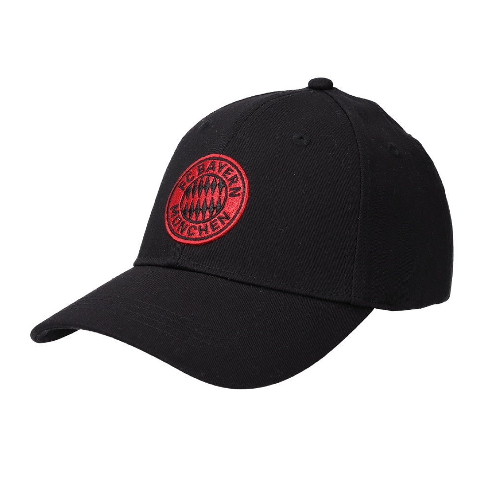 Fc Bayern Munchen Cap Black Red Logo-one-size