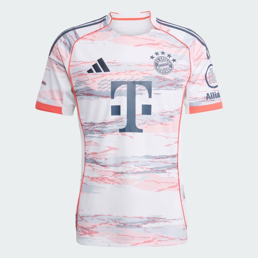Fc Bayern Munich Away Jersey 2025 26 Mens-