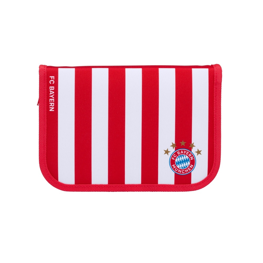 Fc Bayern Munich Pencil Case Filled Stripes-one-size