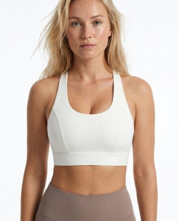 Flexfit Sports Bh  High Support   Adjustable  White Small   White