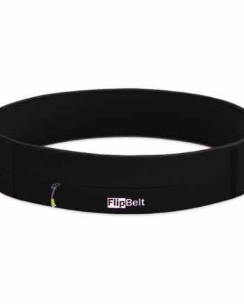 Flipbelt Zipper Løbebælte Pengekat  Sort