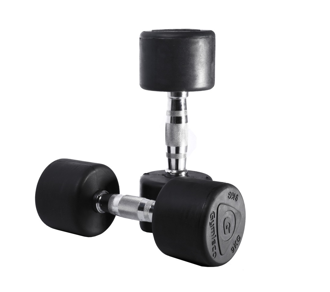 Gymleco 835 Håndvægte Gummi 10 Kg    Stk