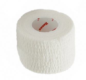 Henza  Elastisk Crossfittape Hvid 5cm     9m