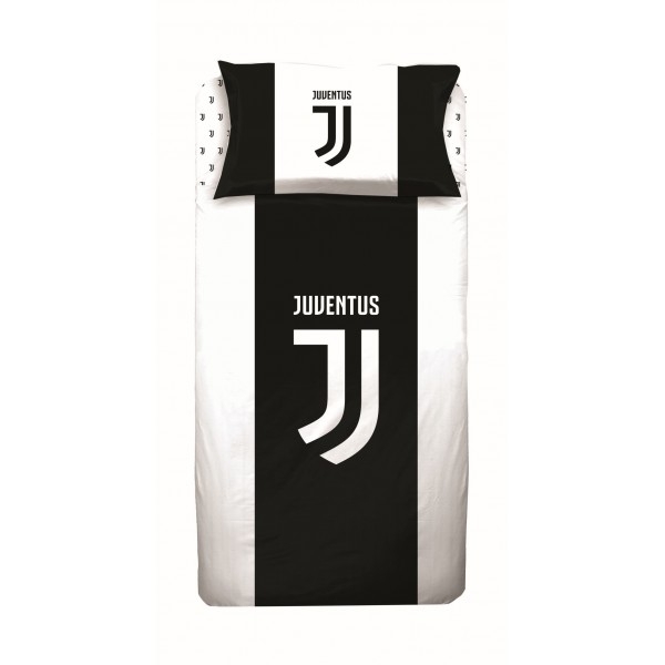 Juventus Duvet Set Black White Jj-one-size