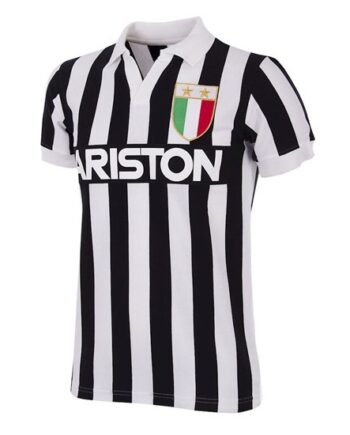 Juventus 1984 85 Retro Shirt Mens  In Stock -