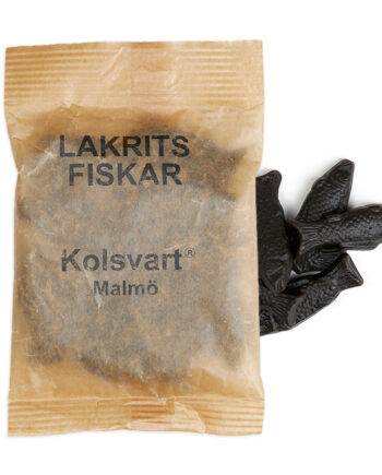 Kolsvart Søde Lakridsfisk
