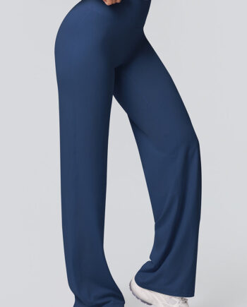 Lea Leggings Loose   Mid Waist Yogaleggings   Navy Small   Navy