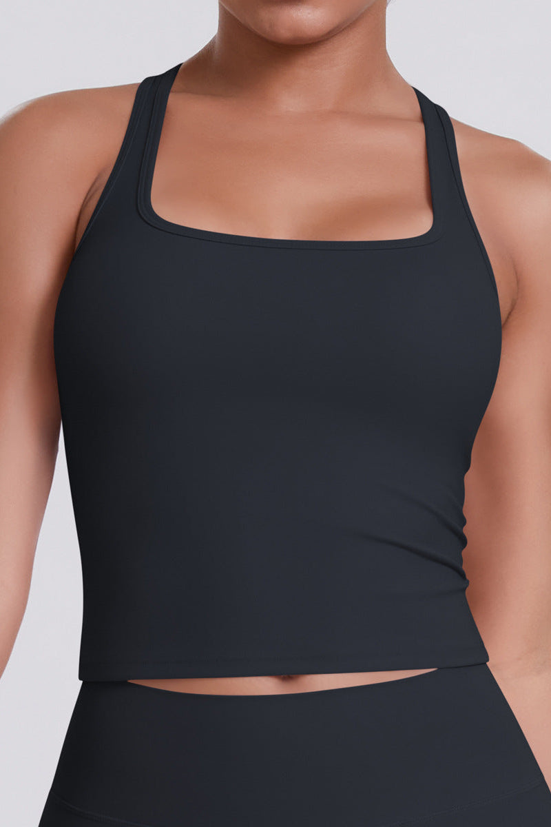 Lea Sports Top Black Small   Black