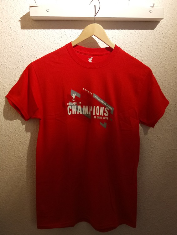 Liverpool Champions Europe Adttee Trade-
