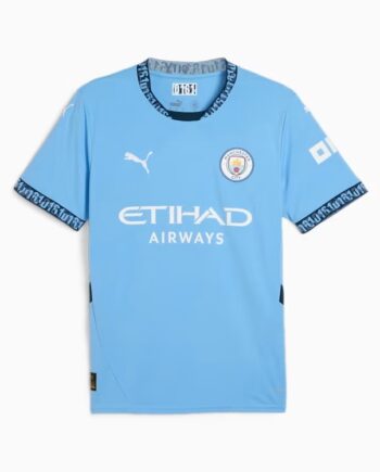 Manchester City Home Jersey 2024 25 Authentic-
