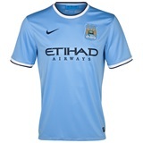 Manchester City Home Womens 2013 14-    173