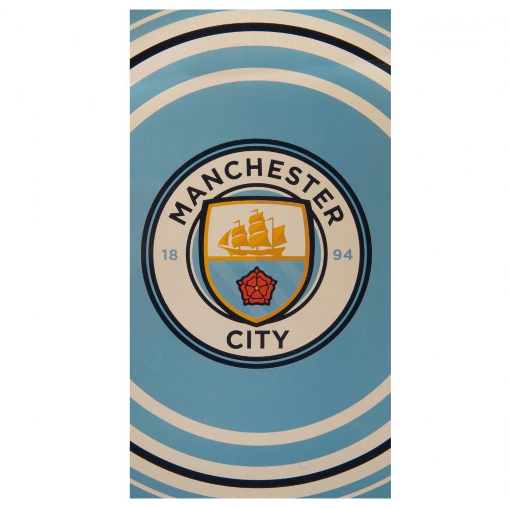 Manchester City Towel Pulse  In Stock -one-size