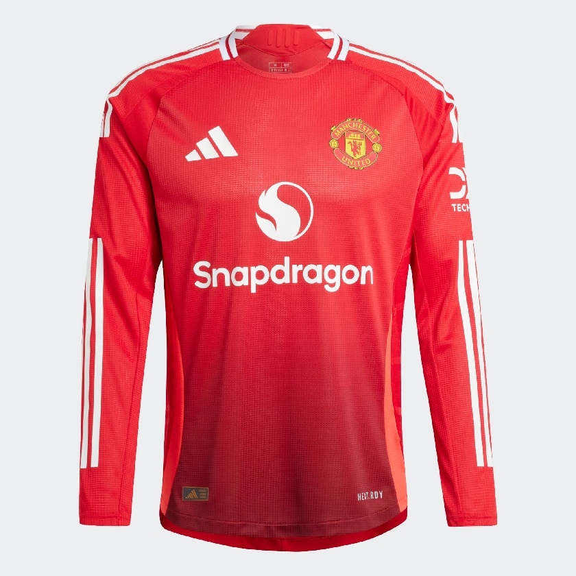 Manchester United Home Jersey     2024 25 Authentic-