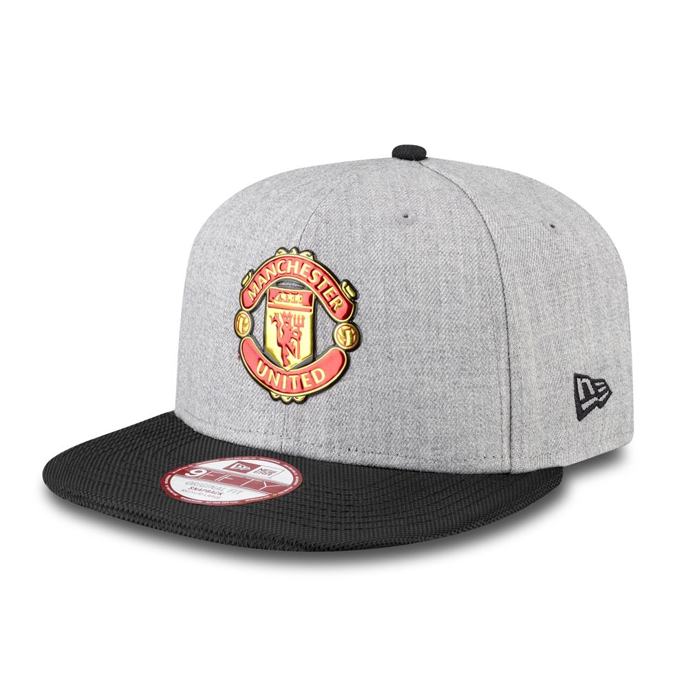 Manchester United New Era Cap Black Grey-