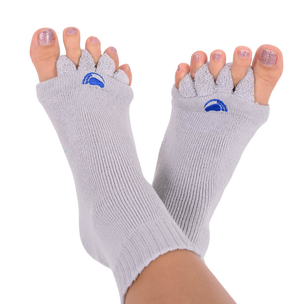 My-happy Feet Sok  Lys Grå Small