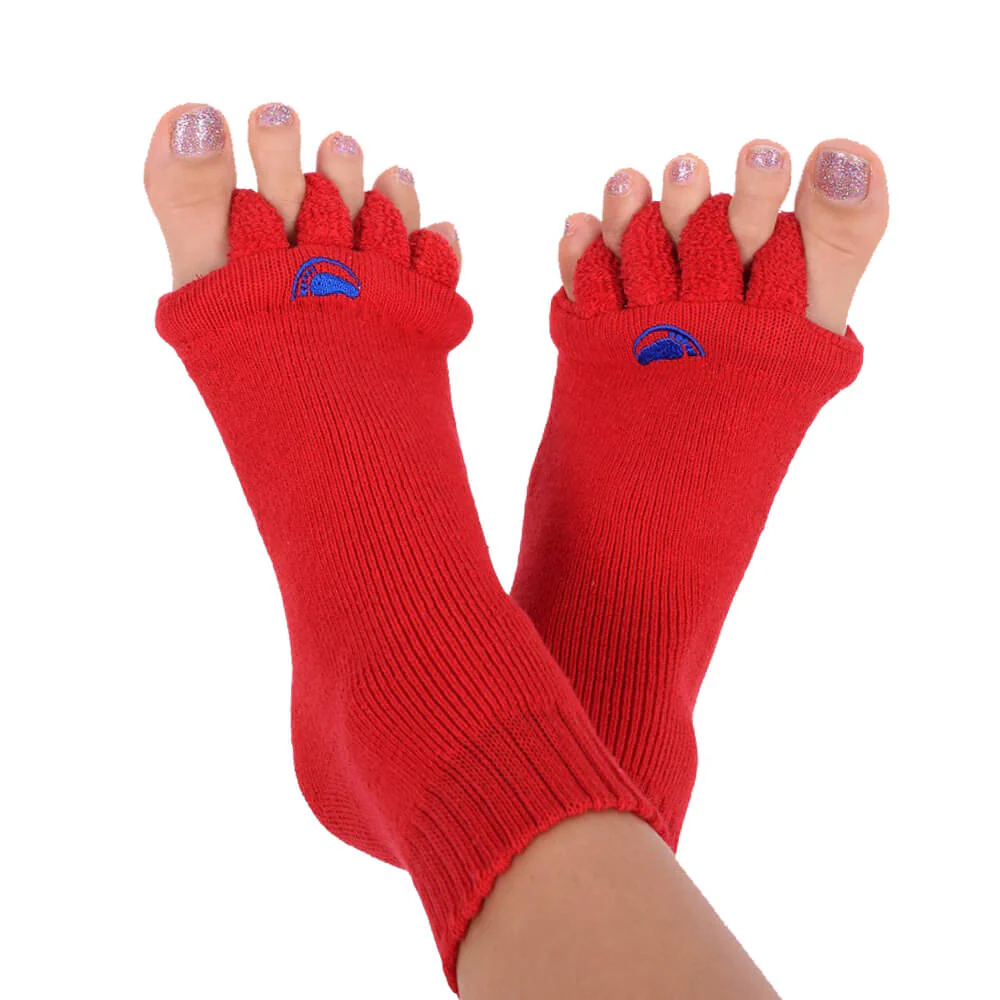 My-happy Feet Sok  Rød Small