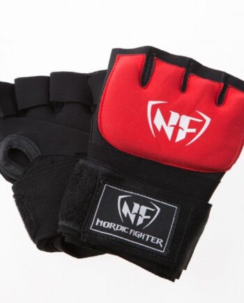 Nordic Fighter Gel Hand Wraps Rød