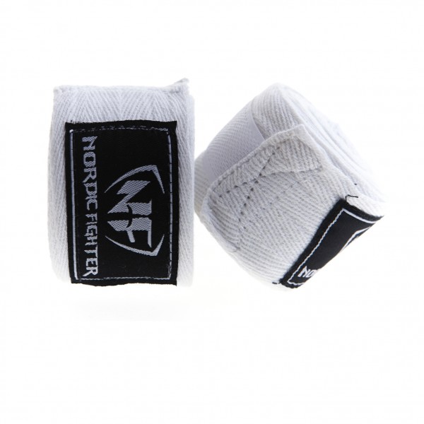 Nordic Fighter Mexican Hand Wraps Hvid   5m