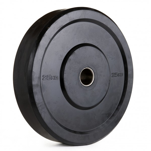 Nordic Fighter Sort Bumper Vægtskiver 15kg   50mm    Stk