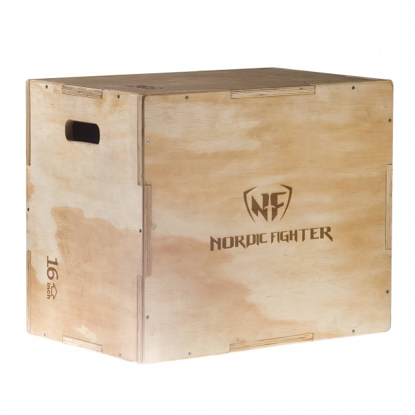 Nordic Fighter Wooden Plyo Box  -in-   40cm  50cm   60cm