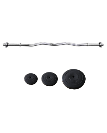 Odin Curl Vægtstang 120 Cm  30mm Inkl Vægtskiver  24 5kg