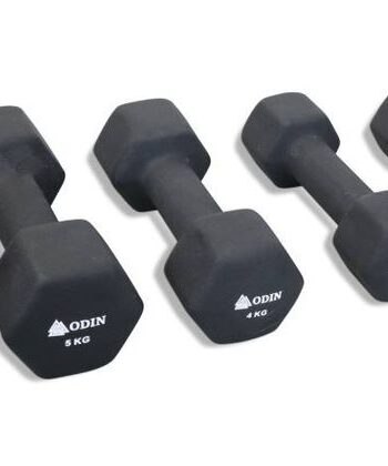Odin Neopren Hex Håndvægte  -   Kg Pakketilbud  21 Kg