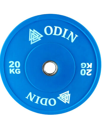 Odin Olympic Farvet Bumper Vægtskive 20kg    Stk