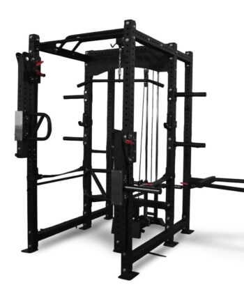 Odin Pro Ragnarok 4000 Power Rack  Inkl  Pl Multi Arms  Lat  Row  Dips  Landmine  Safty Arms