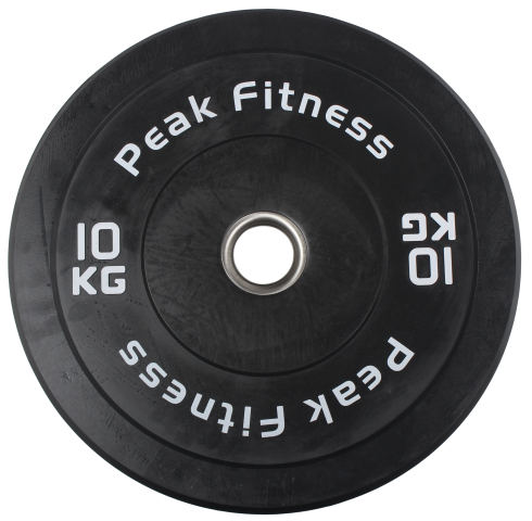 Peak Fitness  Bumper Plate 10 Kg