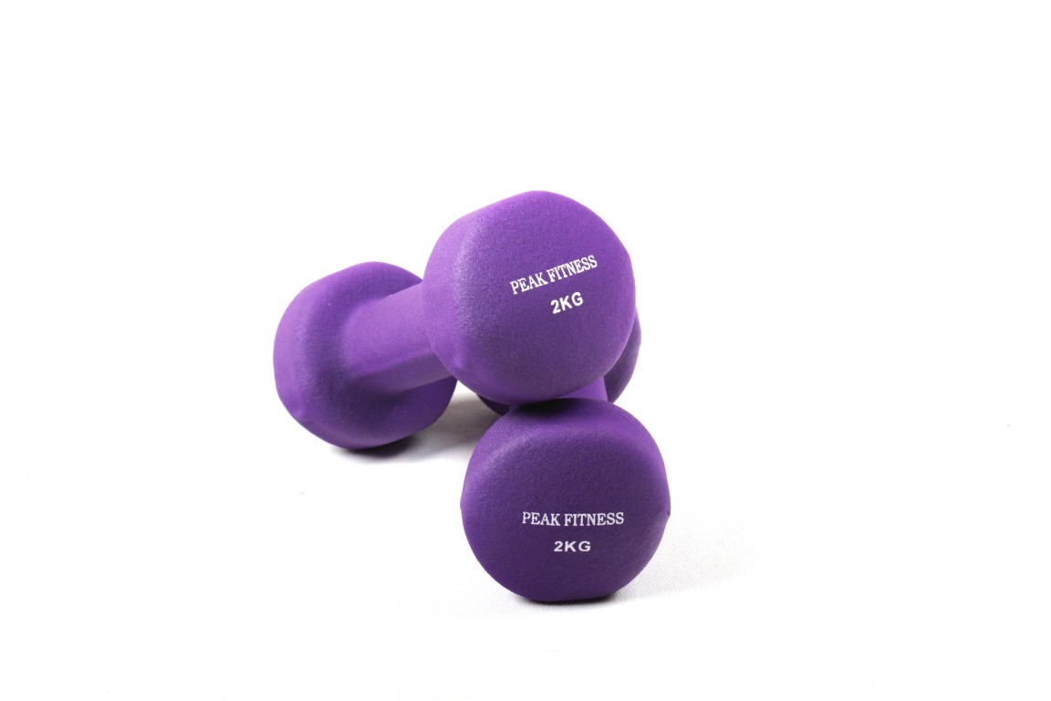 Peak Fitness   Håndvægt Neopren       Kg