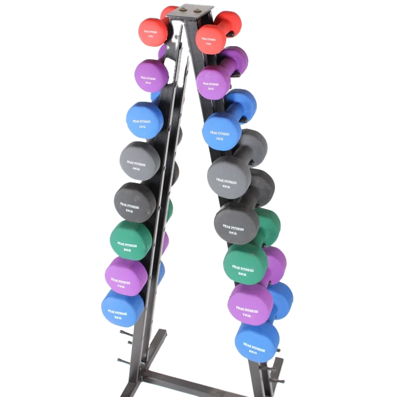 Peak Fitness    -  Inkl  Stativ  Neopren   Kg