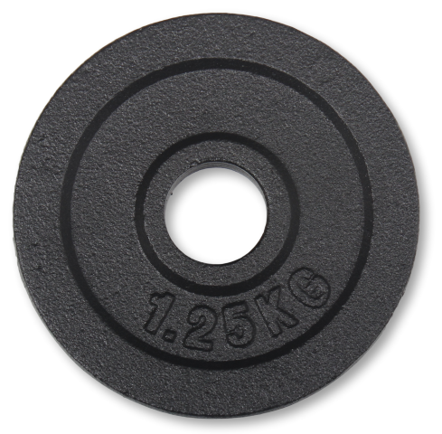 Peak Fitness Vægtskive 30 Mm  Støbejern   25 Kg