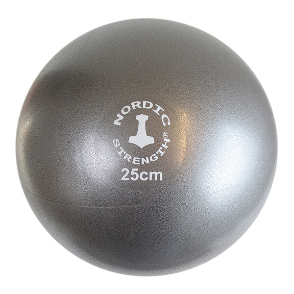 Pilatesbold 25 Cm  Grå