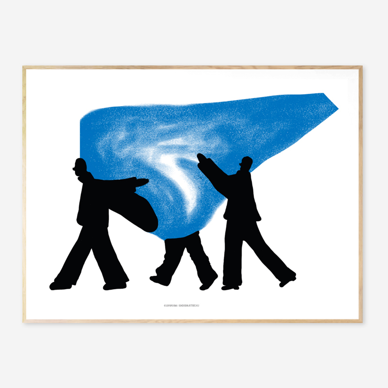 Plakat Næsen   Flok  A3