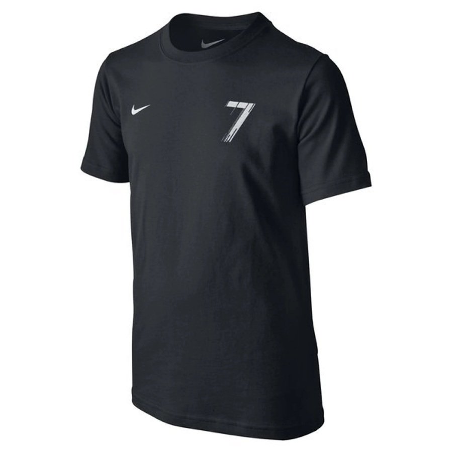 Portugal Tee Cristiano Ronaldo   Black Youth-yl   152-158 Old