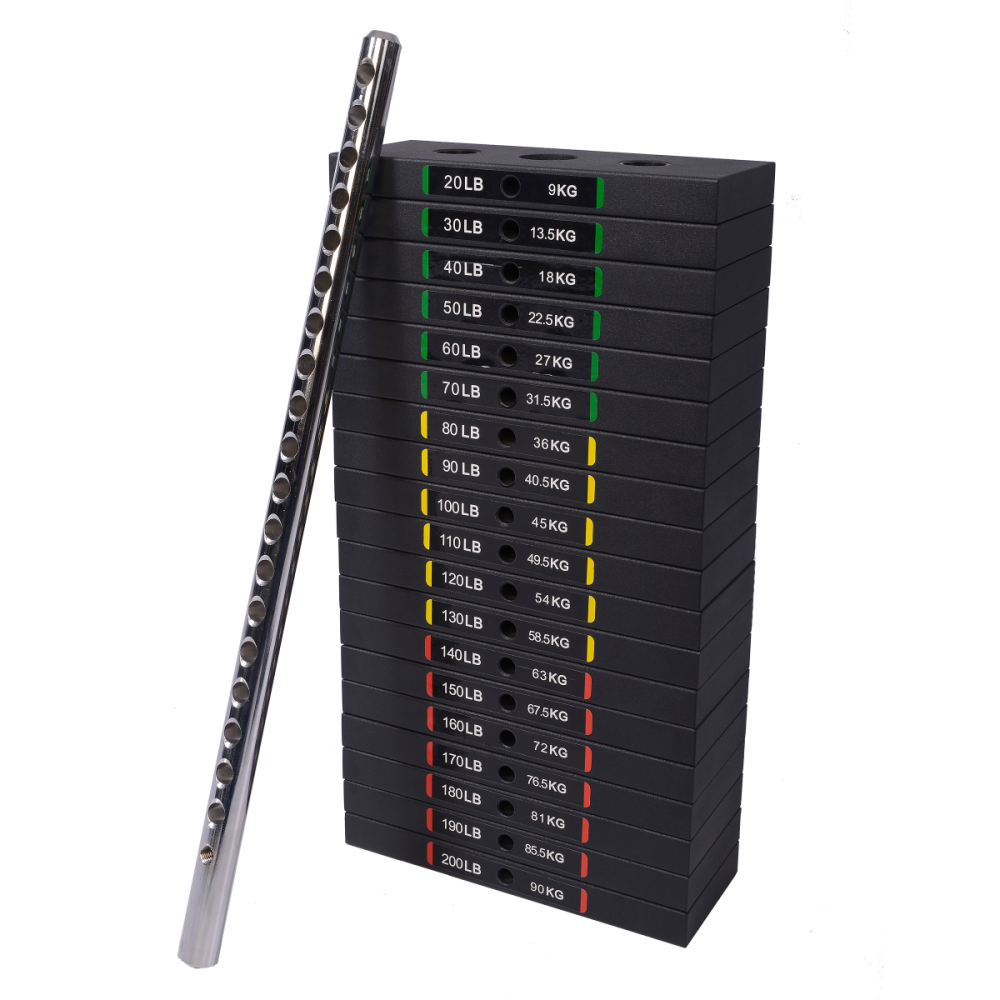 Powertec  Vægtmagasin  90 Kg