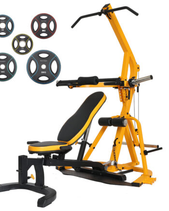 Powertec  Workbench Levergym  77  Pu-vægtsæt   Kg Yellow