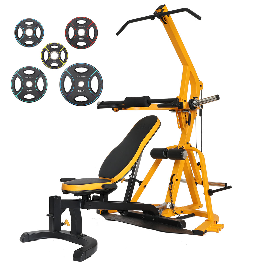 Powertec Workbench Levergym 77 Pu-vægtsæt Kg Yellow