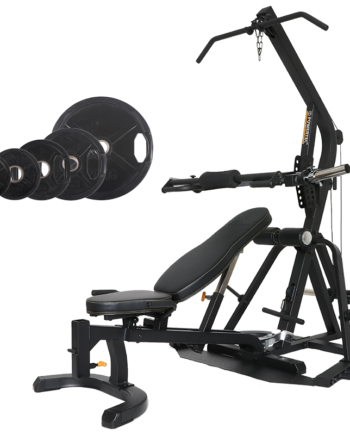 Powertec  Workbench Levergym   77  Sort 50 Mm Vægtskiver   Kg Black