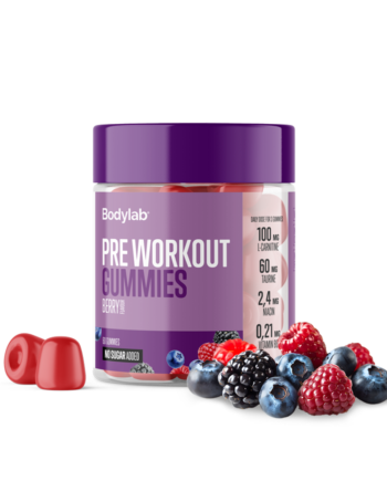 Pre Workout Gummies  60 Stk  Berry