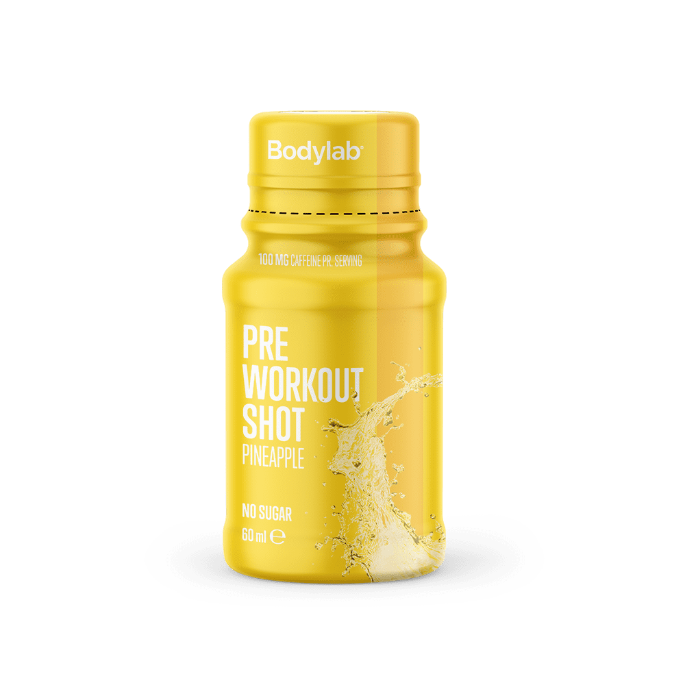 Pre Workout Shot  60 Ml  Pineapple
