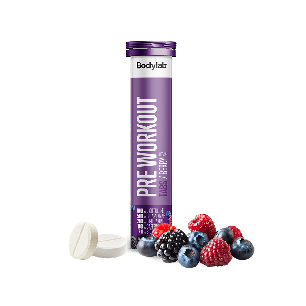 Pre Workout Tabs  20 Stk  Berry