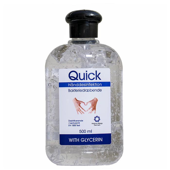 Quick Hånddesinfektion 75   500 Ml