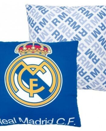 Real Madrid Cushion Blue Logo-one-size