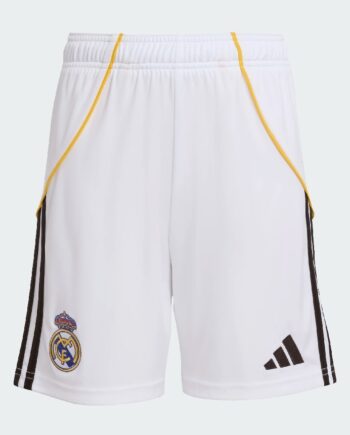 Real Madrid Home Shorts 2025 26 Mens-