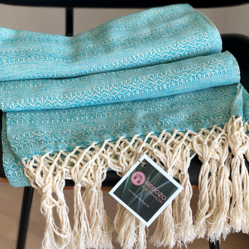 Rebozo Tørklæde  Emma  Mint