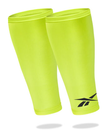 Reebok Kompression Læg Sleeves    Stk  Gul
