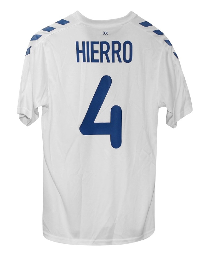 Rm Retro Tee White-blue Hierro  -