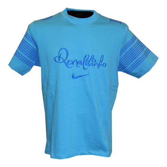 Ronaldinho R10 Sommer Top Blå-