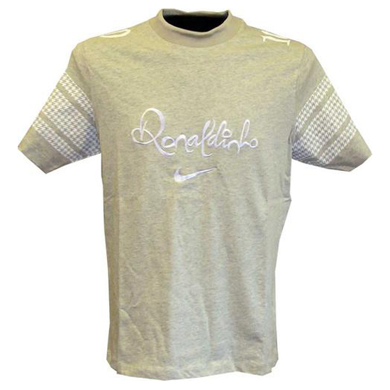 Ronaldinho R10 Sommer Top Grå-hvid-